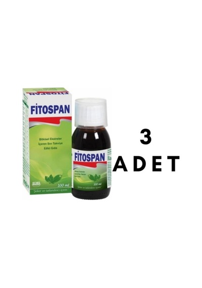 Fitospan Bitkisel Şurup 100 Ml 3 Adet