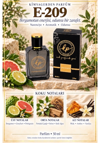 KP E-209 Erkek Parfüm EDP 50 ML