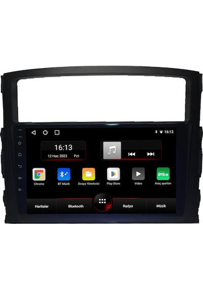 Oskodi Mitsubishi Pajero Android Carplay Multimedya 2008-2014 4gb Ram + 64gb Hafıza