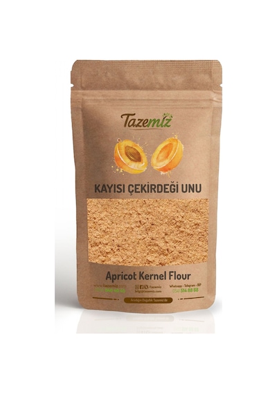 Tazemiz Kayısı Çekirdeği Unu 1 KG
