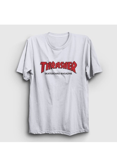 Noıssey Unisex Beyaz Logo V3 Thrasher T-shirt 278543tt