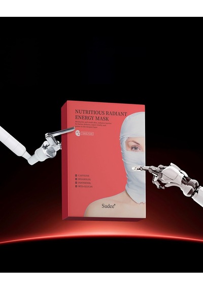 Sudee Nutritious Radiant Energy Mask 30 Ml 5 Ad Yüz İyileşmesi Ve Hızlanması İçin Kumaş Maske