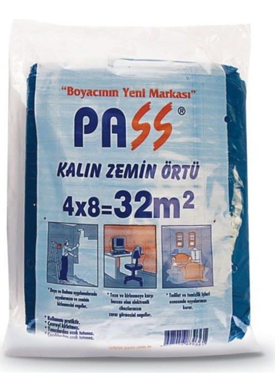 Pass Koruyucu Kalin Zemin Örtüsü 4X8 32 Metrekare