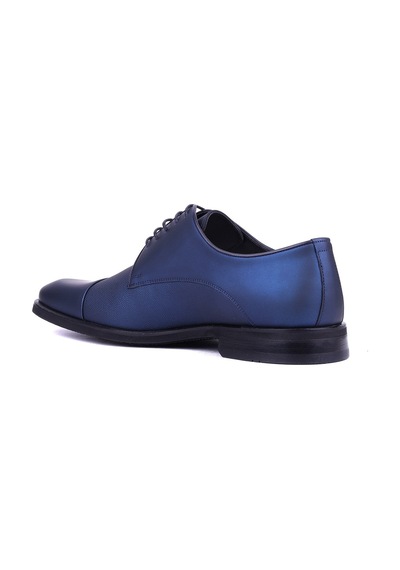 Shoetyle - Hakiki Deri Lacivert Renk Erkek Klasik Ayakkabı - 900-2474-1483