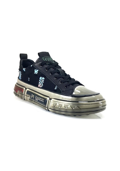 Guja 513 24ya Erkek Sneaker Günlük Ayakkabı - Siyah-siyah Siyah