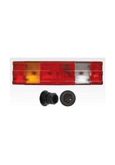 Stop Lambası Sol Amp Soketlı Plakalı Mercedes Actros / Axor / Axor Iı / Actros Mp2-mp3 / Uzun Tıp 5