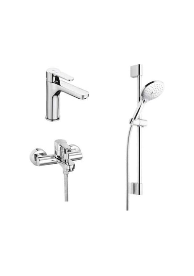 A5da509c0k L20 3lü Banyo Seti Krom