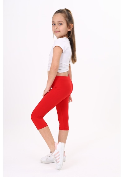 Toontoy Kids Toontoy Kız Çocuk Tayt Kırmızı