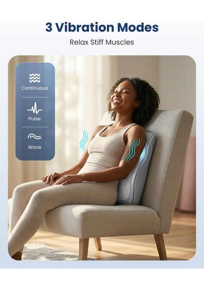 Comfıer Isı Ve Titreşimli Shiatsu Boyun Masajı, Boyun, Omuz Ve Sırt İçin Masaj Yastığı, Ev Ofiste Kullanım, Kadın Erkek Baba Anne İçin Hediyeler Comfıer Isı Ve Titreşimli Shiatsu Boyun Masajı, Boyun, Omuz Ve Sırt İçin Masaj Yastığı, Ev Ofiste Kullanım, Kadın Erkek Baba Anne İçin Hediyeler