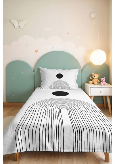 Siyah Geometrik Genç Odası Tek Kişilik Pike Takımı - Modern Minimal 160x220 Cm Kapitone Yatak Örtüsü Kremamsı Kadife Sessizliği Siyah Geometrik Genç Odası Tek Kişilik Pike Takımı - Modern Minimal 160x220 Cm Kapitone Yatak Örtüsü Kremamsı Kadife Sessizliği