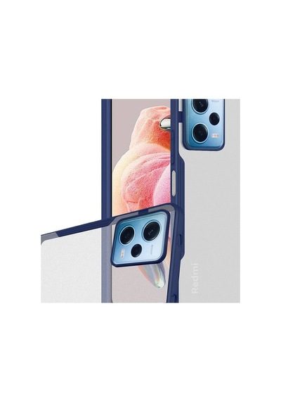 Xiaomi Redmi Note 12 5g Kılıf Platin Silikon - Lacivert Evimdeyokyok