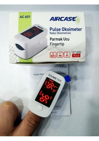 Pulse Oksimetre Parmak Tipi - Yetişkin Nabız ve Oksijen