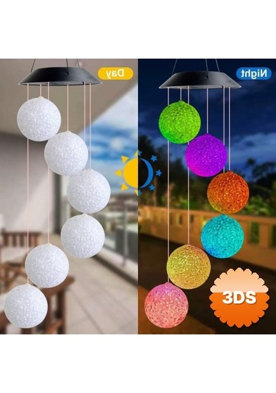 Solar Led Işıklı 6 Toplu Bahçe Dekoru Renkli Işık