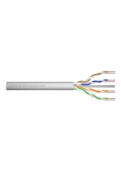 DIGITUS (DK-1613-VH-5) CAT6 U/UTP 23AWG LSZH GRİ KABLO (500MT.)