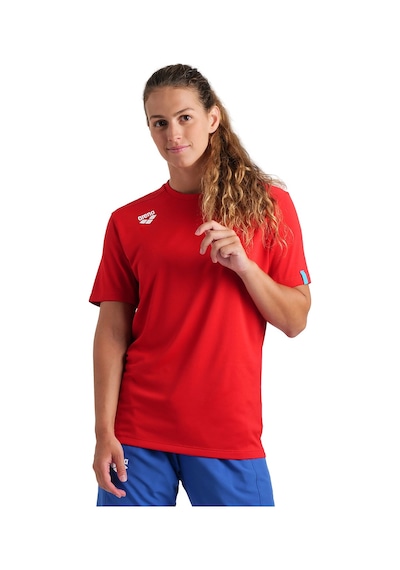 Arena Team Solid Unisex Kırmızı Günlük Stil T-shirt 004900400 Kırmızı