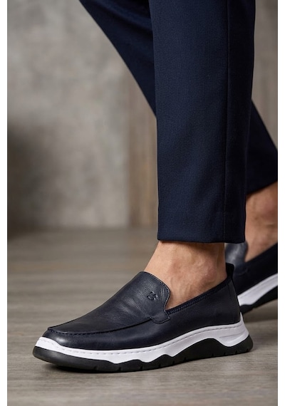 Ayakkabı Fuarı Luciano Bellini 26k-e16401 Formal Erkek Casual Ayakkabı Lacivert
