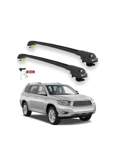 Turtle Toyota Highlander Xu40 2008-2013 Ara Atkı Air1 Siyah