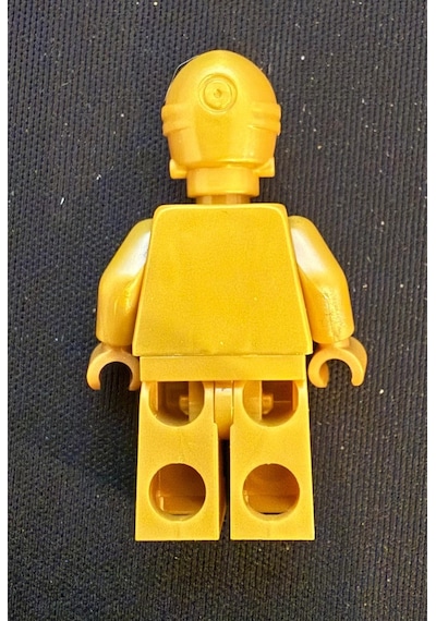 Orjinal Lego Minifigür Star Wars C-3po Baskısız
