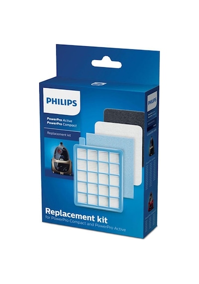 Philips İle Uyumlu Fc 8633 Powerpro Active Süpürge 3 Kutu Filtre Seti