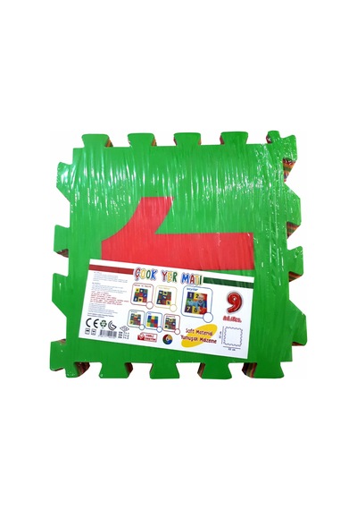 Çook Yer Oyun Matı 9 Parça Sayılar