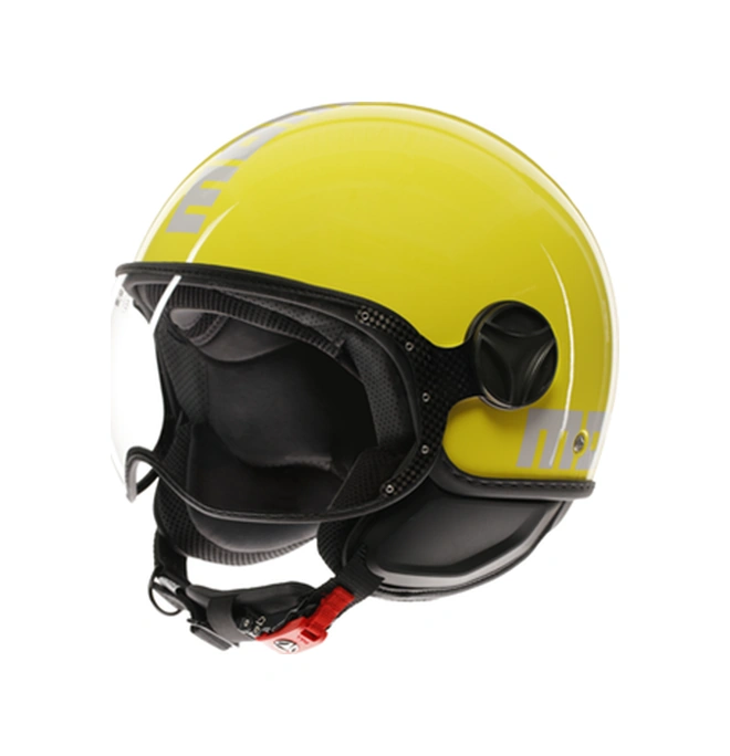 MomoDesign FGTR Classıc Candy Açık Kask Beyaz Sarı