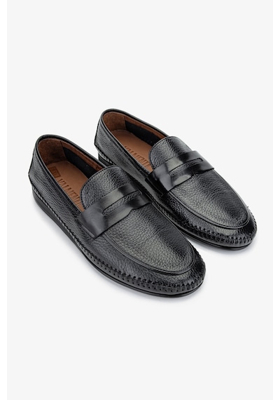 Valmenti Castor Erkek Siyah Gyk Hakiki Deri Loafer Ayakkabı 477 68611 Erk Ayk Y24 Siyah