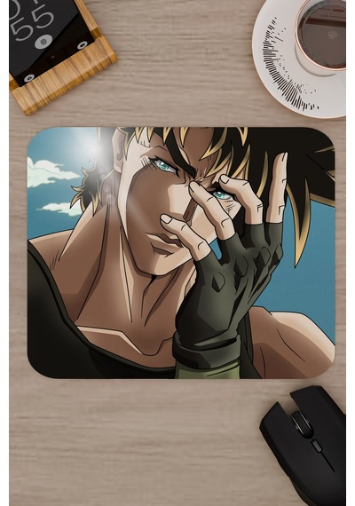 Jojo No Kimyou Na Bouken V3 - 22x18 Gaming Kauçuk Kaymaz Taban Mouse Pad Fare Altlığı