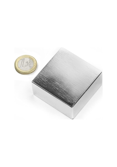 50Mm X En 50Mm X Kalınlık 25Mm Çok Güçlü Büyük Neodyum Mıknatıs N11.24518
