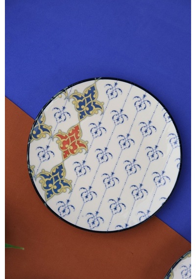 Tabak Evi Porselen Audrey Pasta Takımı 20cm 4 Kişilik 4 Parça Tvl4ptprs1211 Çok Renkli