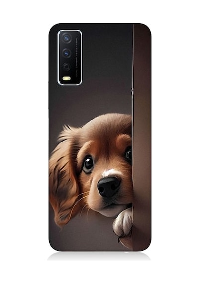 Vivo Y11s Uyumlu Yavru Sevimli Cute Köpek Desenli Silikon Kılıf