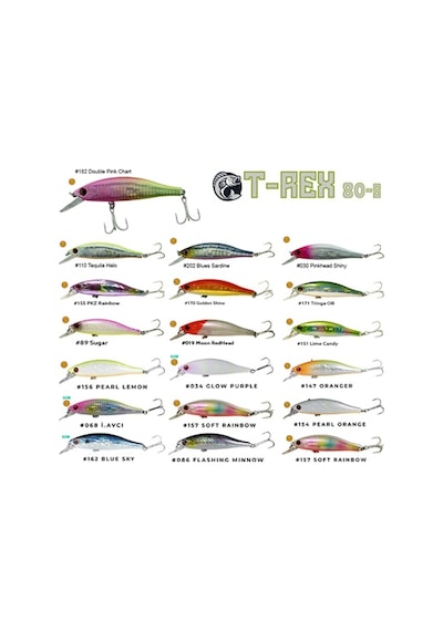 Fujin T-rex 80s 11gr 80mm Maket Balık