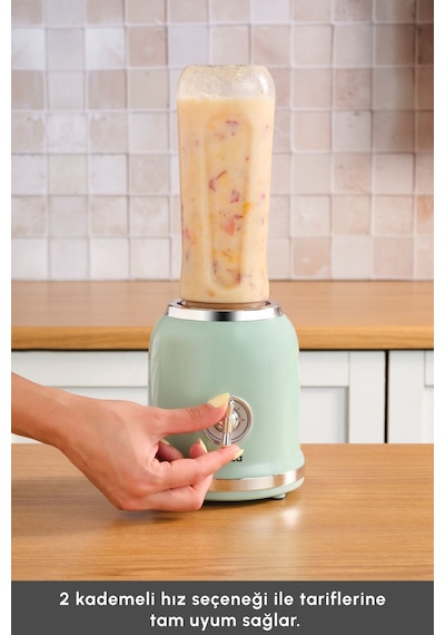 Karaca Retro Personal Kişisel Smoothie Blender
