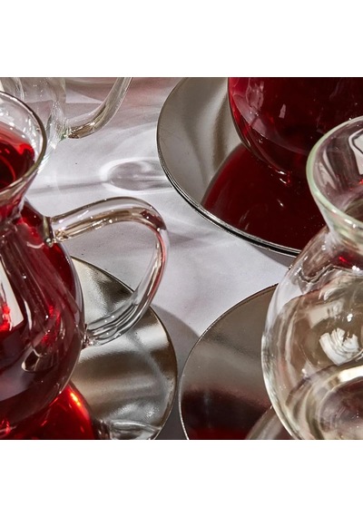 Keyf-i Ala 18 Parça Çay Bardağı Seti 200 Ml Çok Renkli