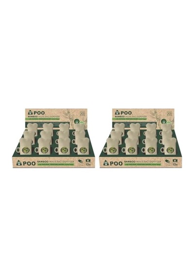 Bamboo Dışkı Toplama Seti 15 Yaprak 12li Set 2 Paketi Diğer