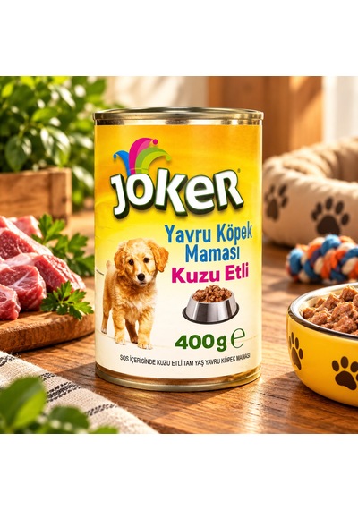 Joker Yavru Köpek Maması Kuzu Etli