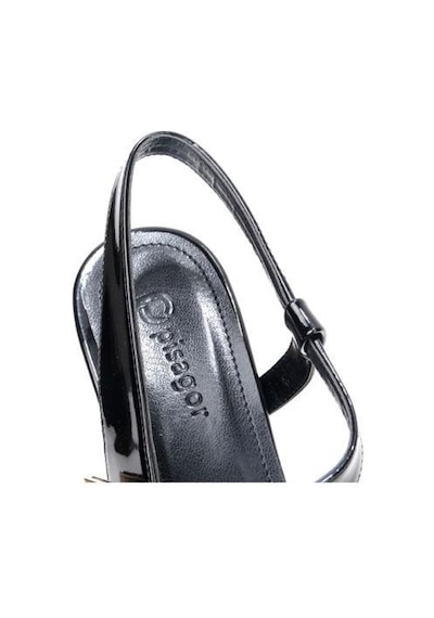 Pisagor Ps-32630 Kadın Arkası Açık Ayakkabı Siyah