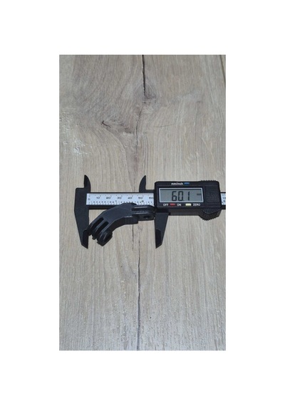 Gopro Uzatma Aparatı 6 Cm 45 Derece Düz Siyah