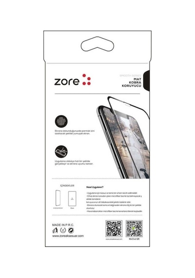 Huawei P Smart S Y8p Zore Mat Kobra Ekran Koruyucu