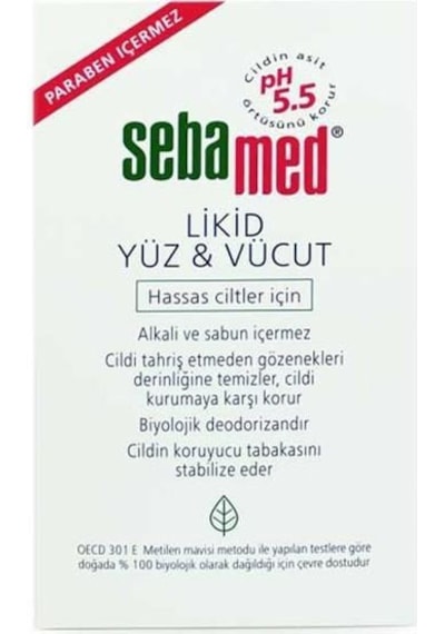 Sebamed Yüz Vücut Likit 2 x 200 ML