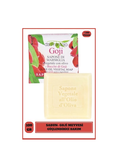 Nesti Dante Sabun Frantoio Goji Berry Goji Meyvesi Güçlendirici Vegan Bakım 100 G