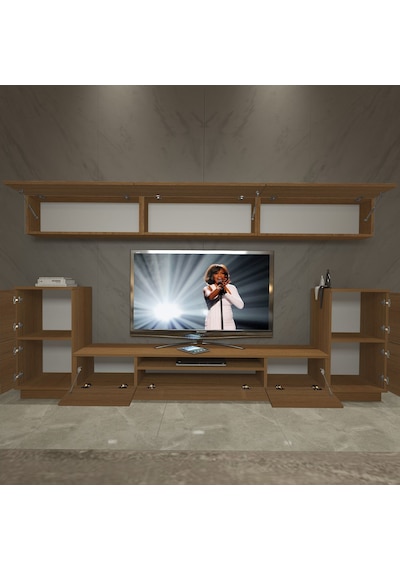 Decoraktiv Trendstyle 9s Mdf Tv Ünitesi Tv Sehpası Ceviz