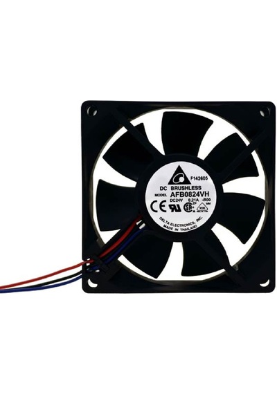 Delta Afb0824vh-r00 ,80x25mm 24vdc 42-cfm 3-kablo Fan
