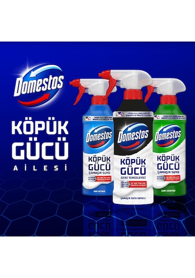 Domestos Köpük Gücü Derz Temizleyici 450 Ml X3 3'lü Set