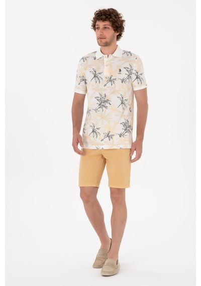 U.s. Polo Assn. Erkek Kavun Şort / Bermuda 50299183-vr202 Kavun