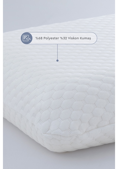 Yataş Bedding Visco Standart Yedek Yastık Kılıfı 38X70 Cm