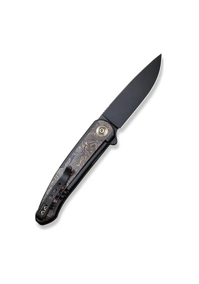We Knife Smooth Sentinel Cf Titanium Copper Foil Kamp Çakı Siyah