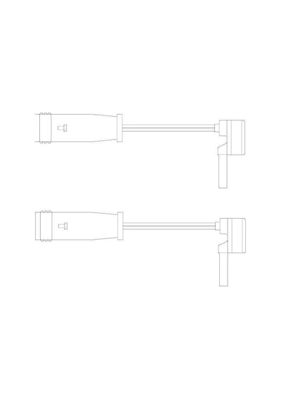 DELPHI LZ0153 Fren Balata Fişi Ön Arka Mercedes C Seri W203 W220 W211 00-07