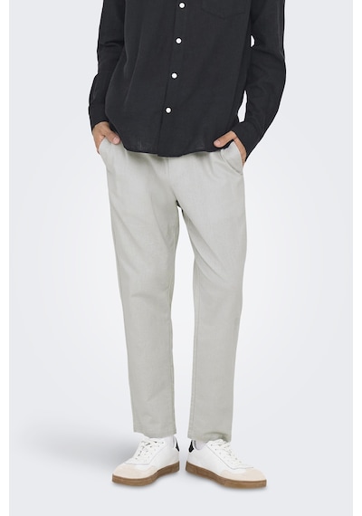 Only & Sons Erkek Pantolon 22024966 Açık Gri Açık Gri
