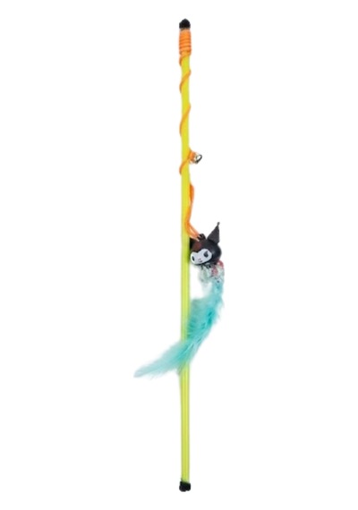Kuromi Figürlü Kedi Oltası Sarı