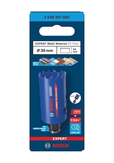 Bosch Expert 38 Mm Farklı Malzemeler İçin Karbür Panç 2608901884